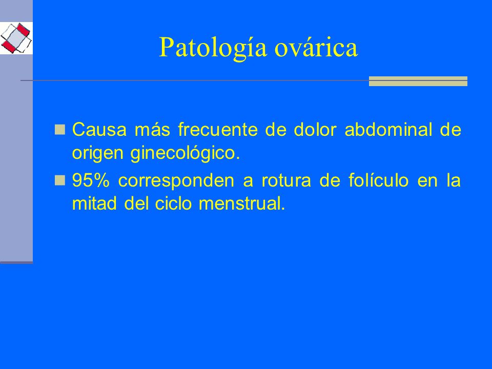 ciclo de dolor ovárico derecho